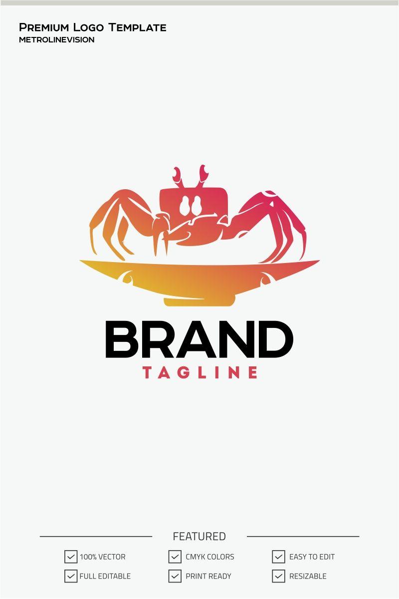 Crab Logo - Crab Logo Template #70864