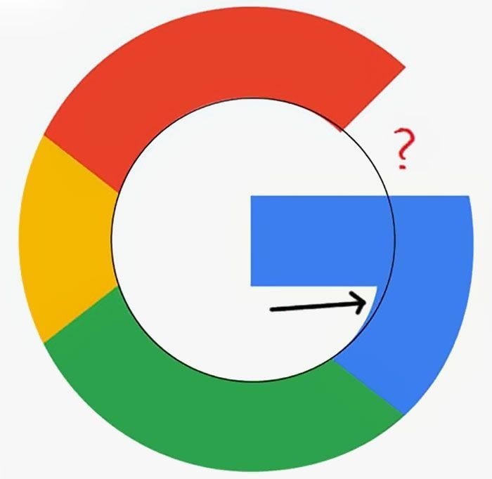 Not Google Logo - People Are Posting Google's Design 'Mistakes', But There Is A Good ...