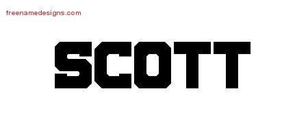 Scott Name Logo - Scott Name | www.picsbud.com