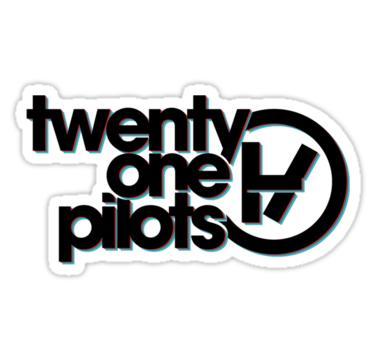21 P Logo - TWENTY ONE PILOTS from Redbubble | stickies
