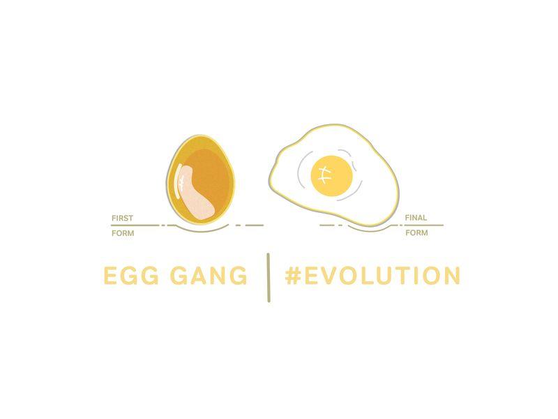 Egg Form Logo - Egg Evolution
