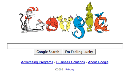 Google Special Logo - Clever Google Holiday Logos. Yum Yum Matt
