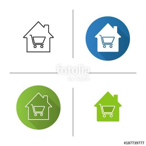 Household Goods Logo - Household Goods Store Icon Stock Image And Royalty Free Vector