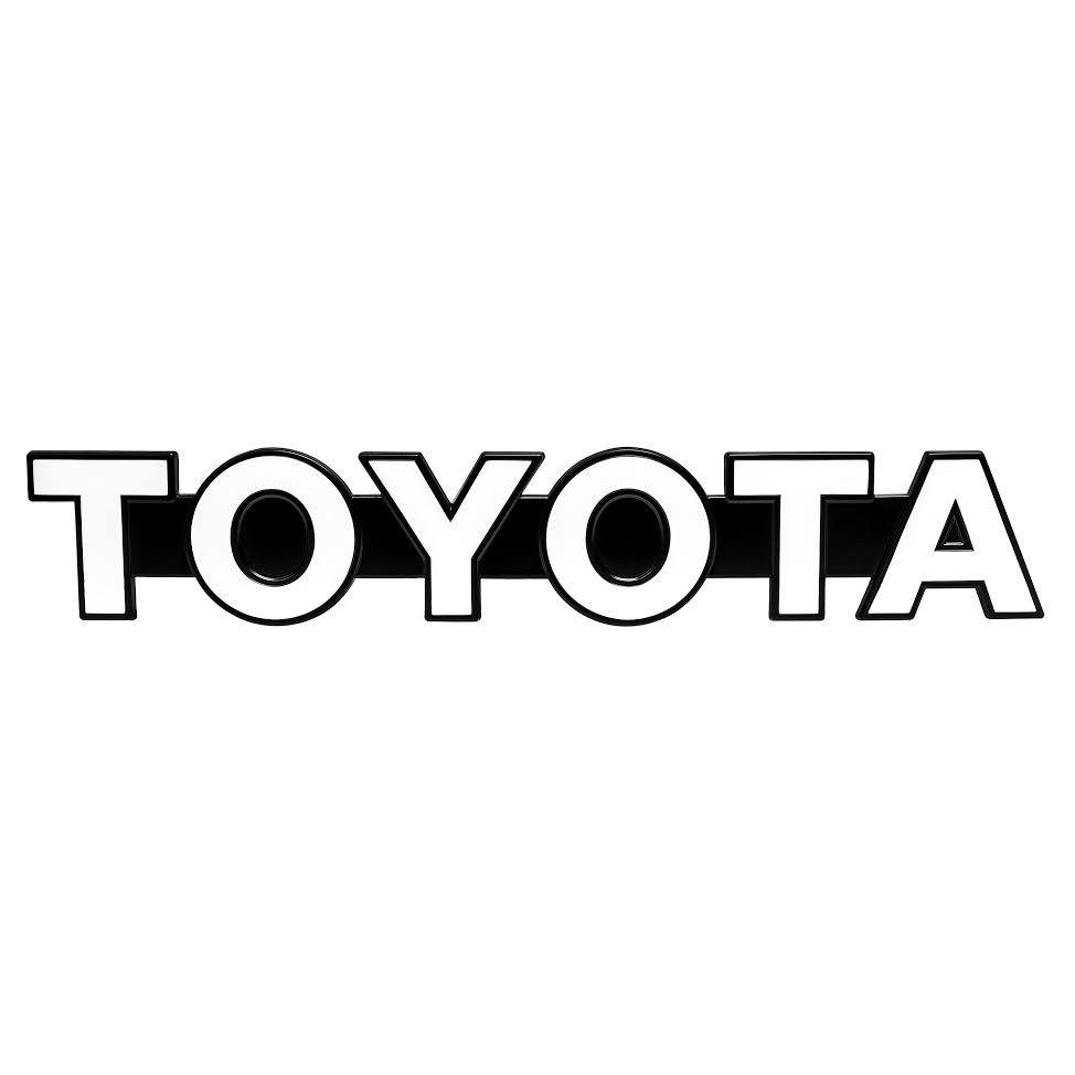 Classic Toyota Logo - Classic Toyota Vintage Front Grille Emblem by Toyota (75311-90K00)