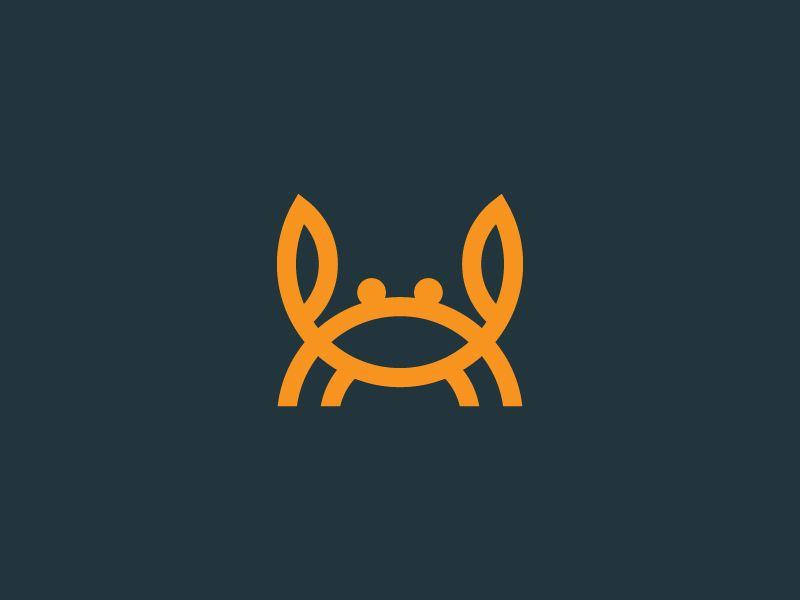 Crab Logo - Crab Logo Design by DAINOGO | Dribbble | Dribbble