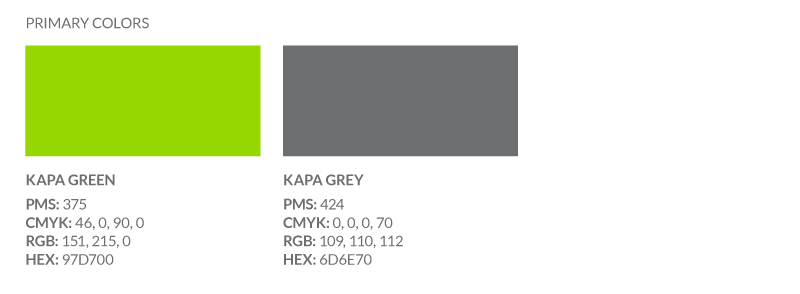 Grey Green Logo - Brand Assets and Usage - Kapa Biosystems