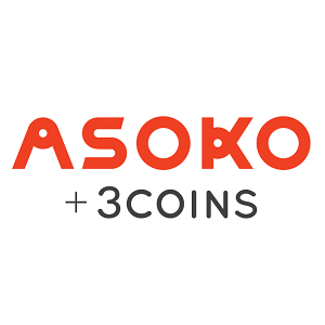 Household Goods Logo - ASOKO 3COINS. Hobby & Household Goods
