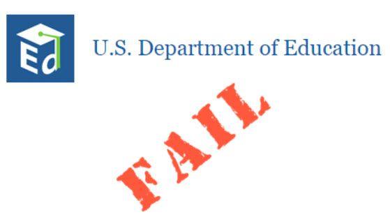 Us Department of Education Logo - US Department of Education Earns a Failing Grade - TrustRight ...
