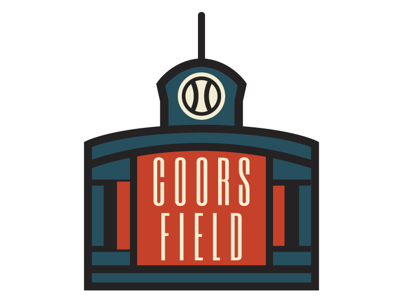 Coors Field Logo - Coors Field Logo by Josh Byers | Dribbble | Dribbble