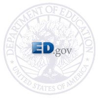 Us Department of Education Logo - Lyndon Baines Johnson Departm. Department of Education Office