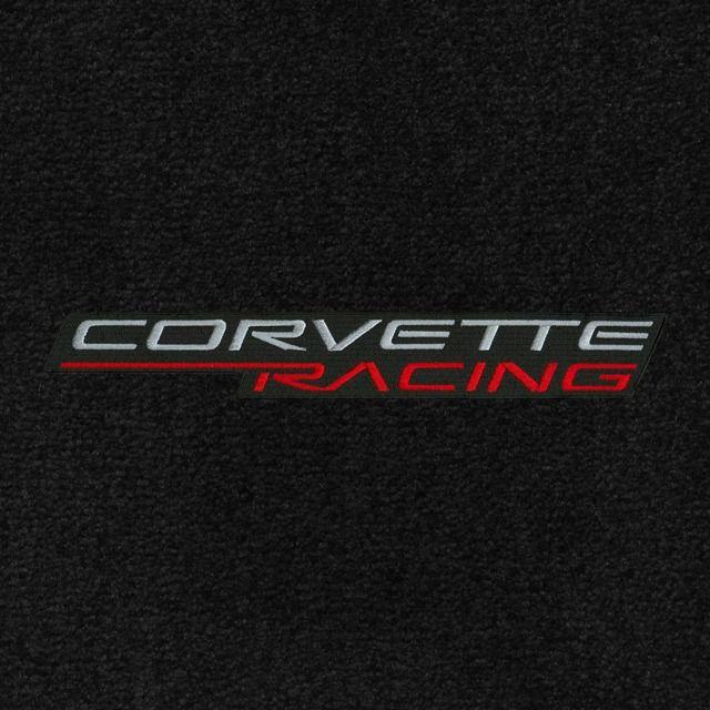 Corvette Racing Logo - C5 Corvette Racing Single Logo Lloyd Ultimat Floor Mats - Corvette ...