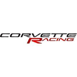 Corvette Racing Logo - Corvette Decal, CORVETTE RACING, 1997-2004 24 inch
