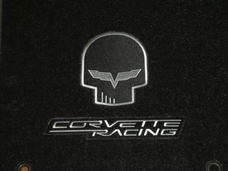 Corvette Racing Logo - LLoyd mats liquidation sale Silver Jake Corvette Racing logo