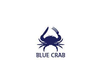 Crab Logo - BLUE CRAB Designed