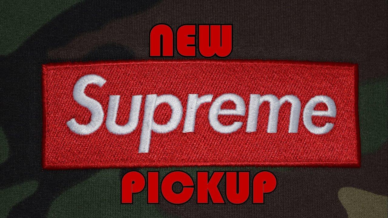NYC Supreme Box Logo - New Supreme NYC Pickup / Clothing Unboxing