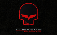 Corvette Racing Logo - custom fit corvette logo floor mats for all corvette cars