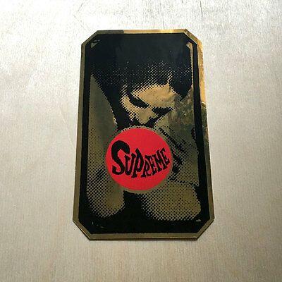 NYC Supreme Box Logo - SUPREME BOX LOGO sticker vinyl skateboard NYC red dot girls