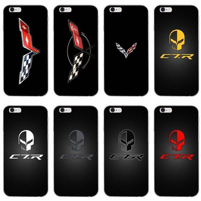 Corvette Racing Logo - Chevrolet Corvette Racing logo slim silicone Soft phone case For ...