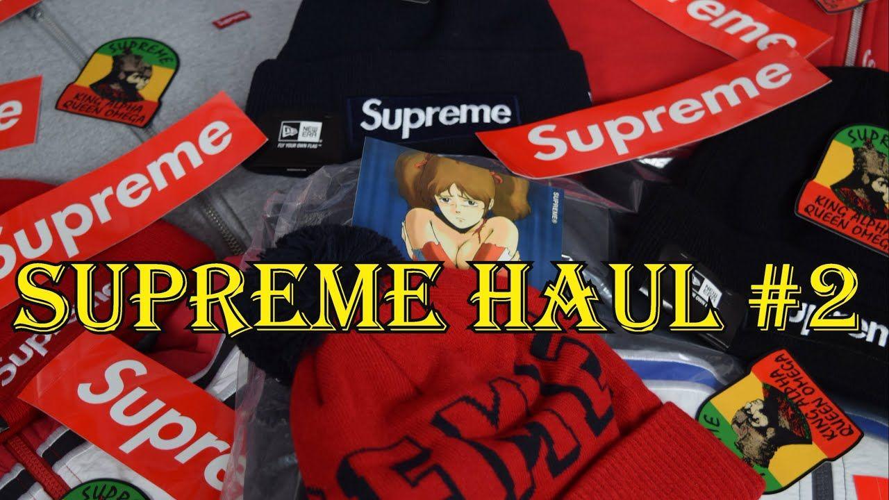 NYC Supreme Box Logo - Supreme NYC Clothing Haul / Supreme Champion Jacket / Box Logo ...