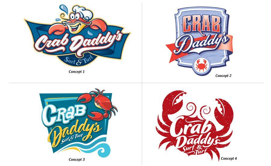 Crab Logo - T.P. Design, Inc - Crab Daddy's logo