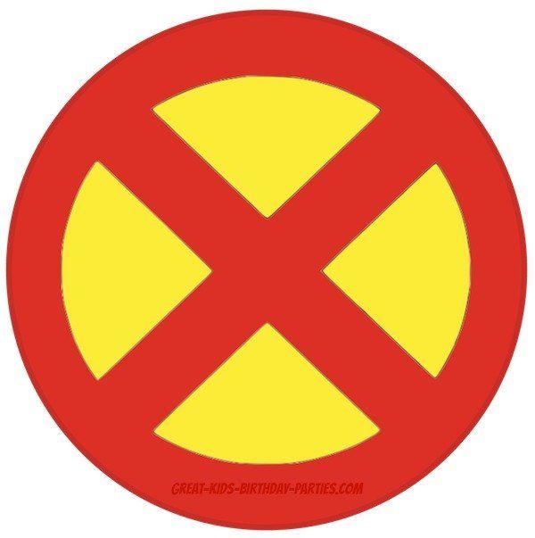 Red Circle X Logo - X MEN Logo in 2019 | Wolverine/X-Men Printables | X men, Men logo ...