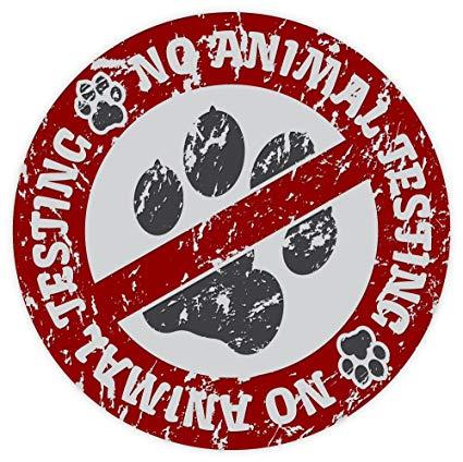 Red Circle X Logo - Amazon.com : No animal testing red circle sticker decal 4 x 4