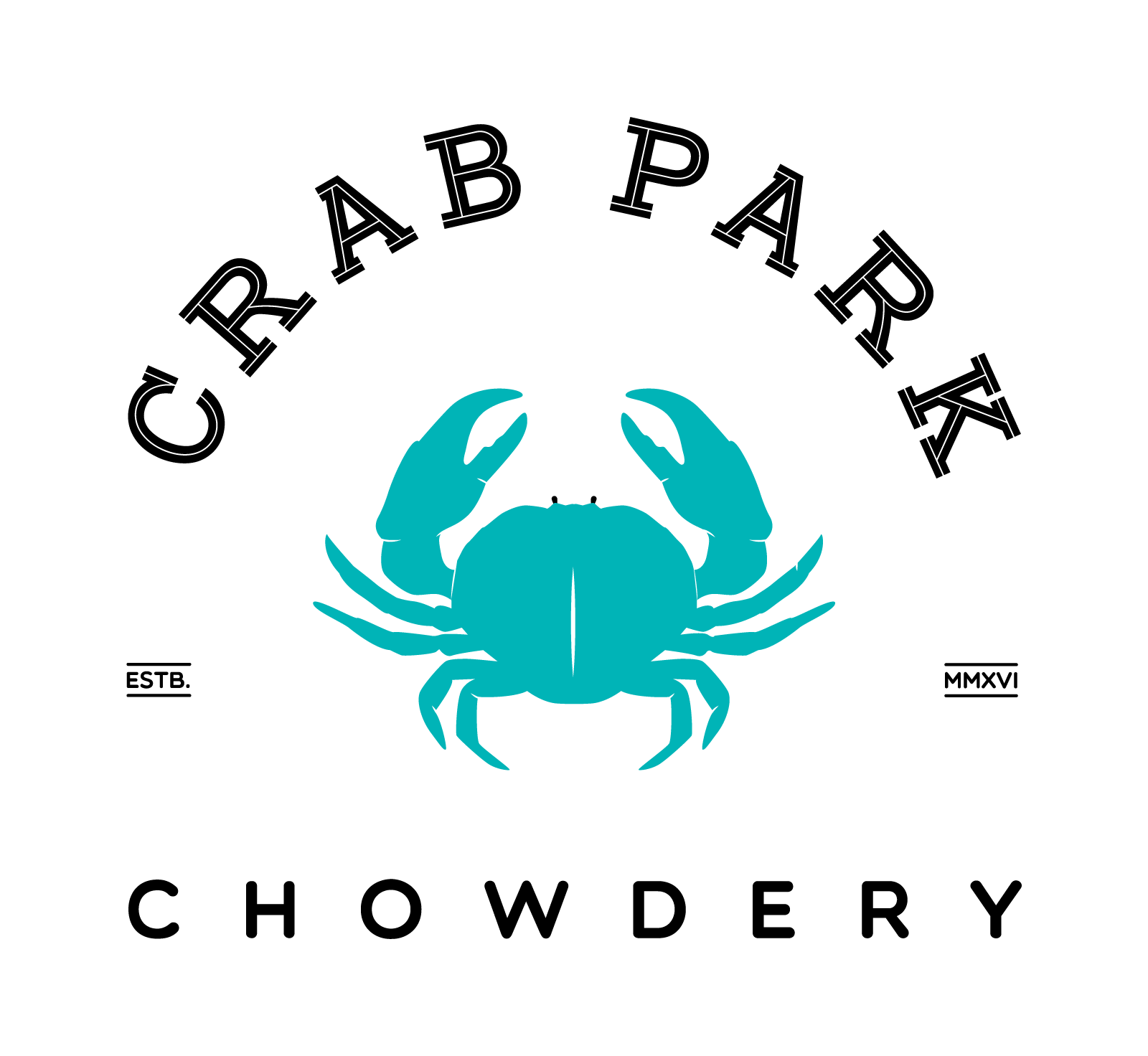 Crab Logo - Chowder Bread Bowl. Lobster Roll Vancouver. Grilled Cheese Sandwich