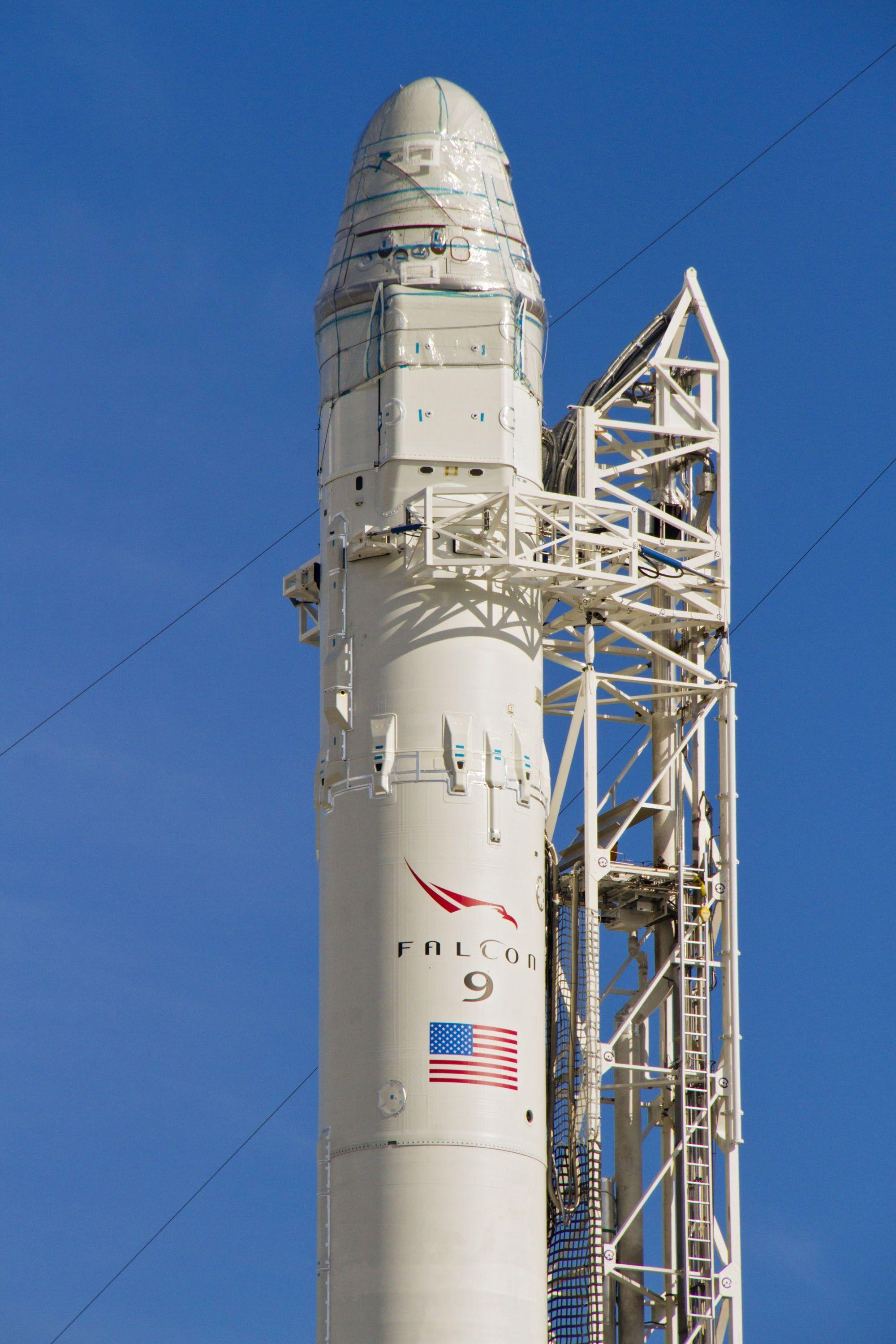 Dragon Falcon 9 Logo - Approaching the Countdown for SpaceX's Dragon Spacecraft