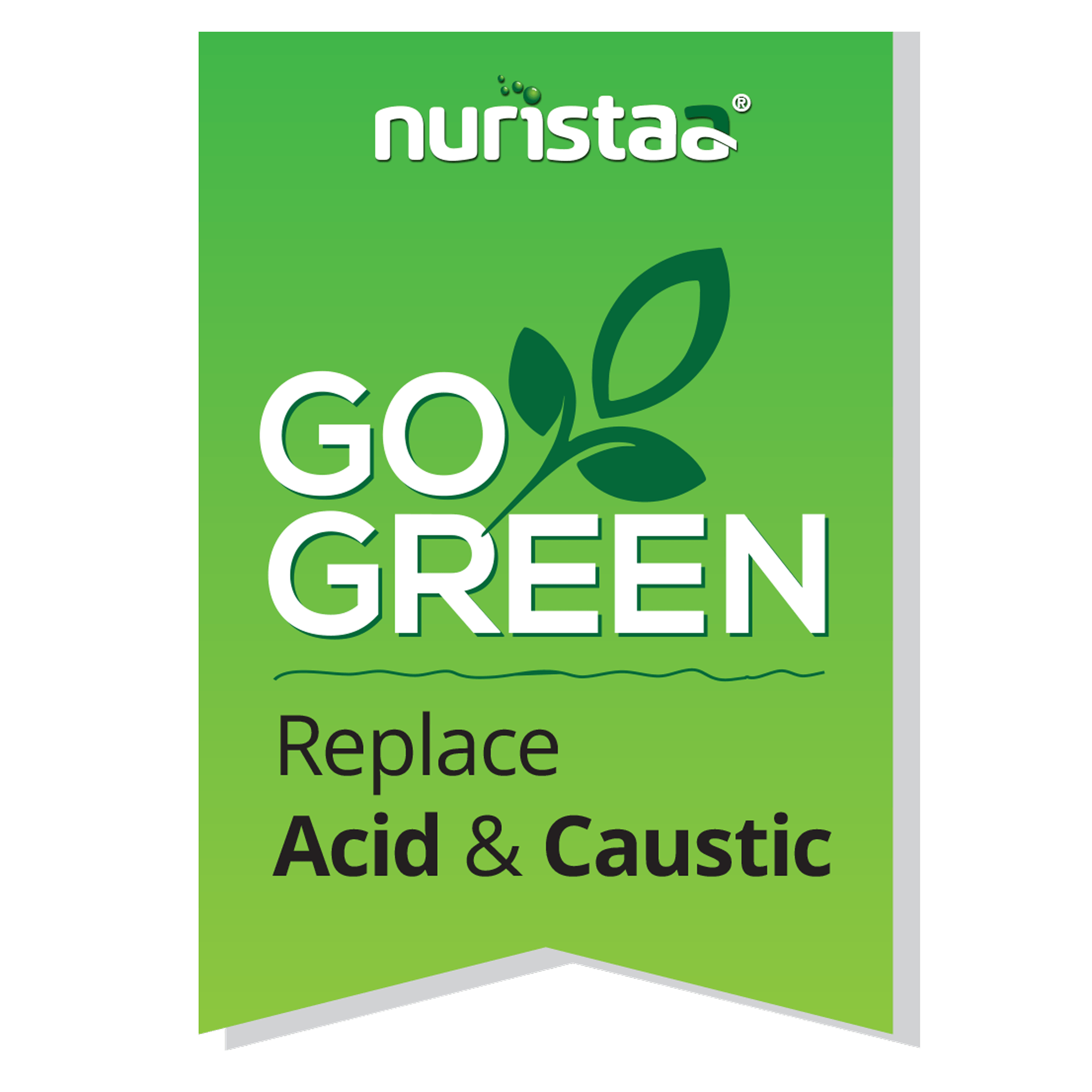 Going Green Chemicals Logo - Nuristaa Pvt Ltd – Eziklean Ultrasonic Machines and Cleaning Chemicals
