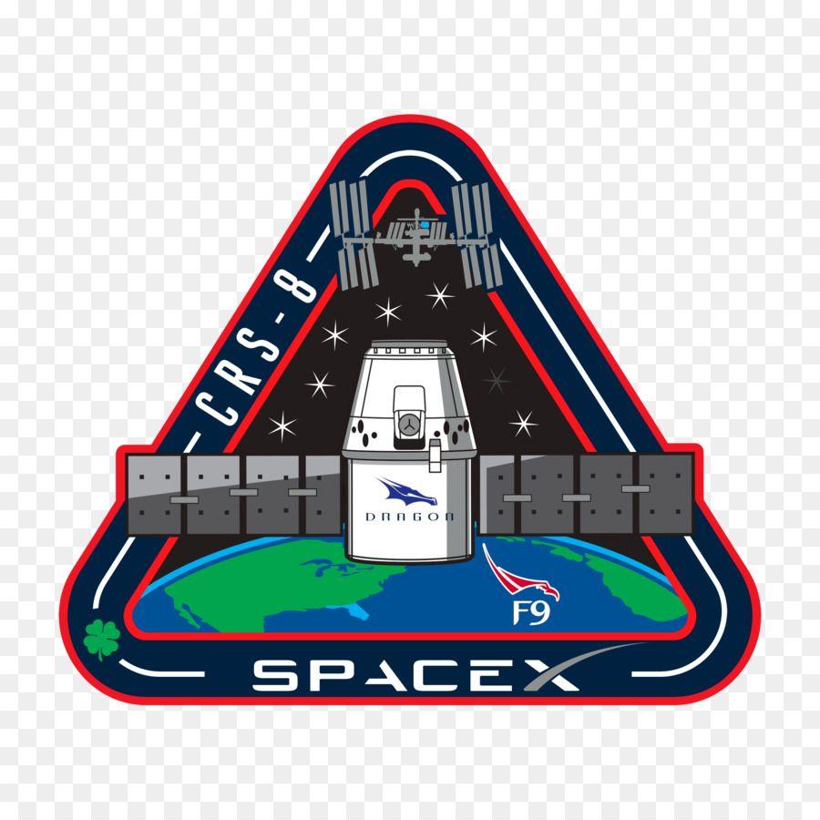 Dragon Falcon 9 Logo - SpaceX CRS-8 International Space Station SpaceX Dragon Falcon 9 ...
