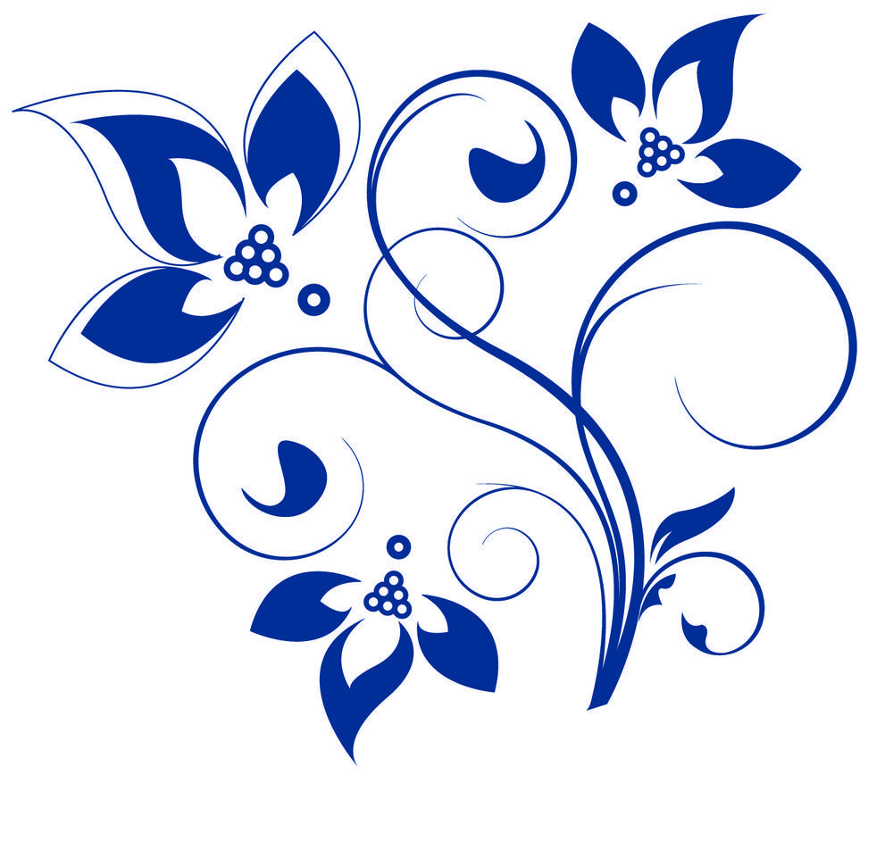 Blue Flowers Logo - Logos Gallery
