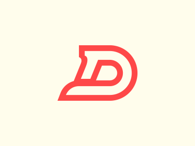 Red D-Logo Logo - D