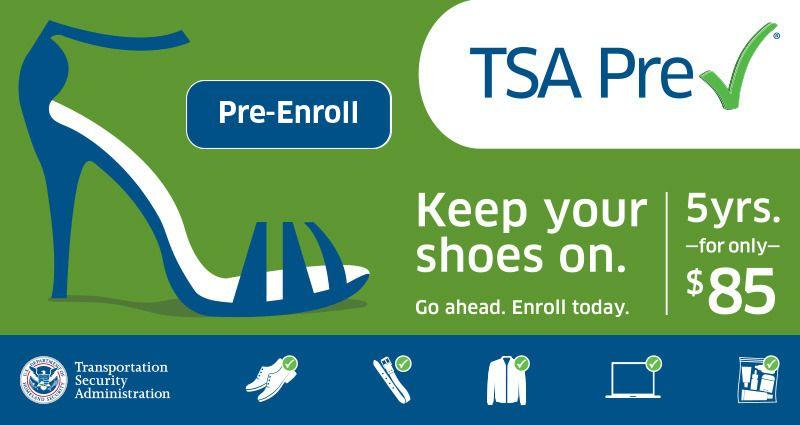 Check TSA Logo - TSA Pre Check On Tour Travel Tips | Maranatha Tours