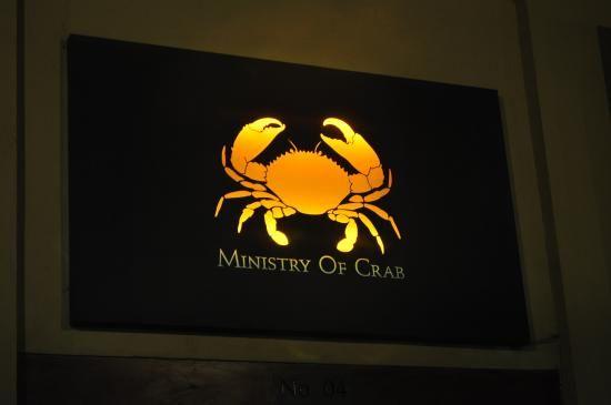 Crab Logo - Their Crab logo - Picture of Ministry of Crab, Colombo - TripAdvisor