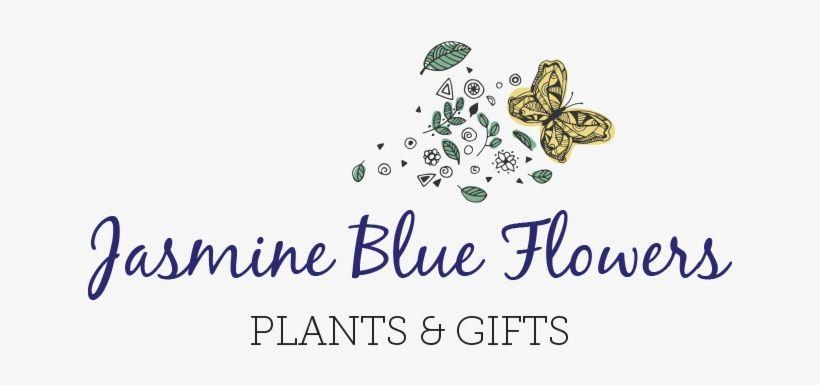 Blue Flowers Logo - Jasmine Blue Flowers Plants & Gifts Flowers Logo Png