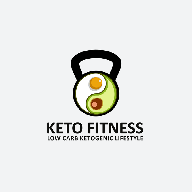 Keto Logo - Ketogenic (Low Carb) Lifestyle Logo Design for Keto.Fitness. Logo