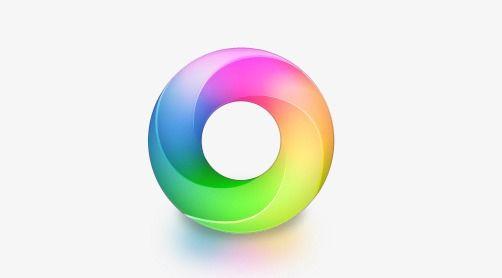 Rainbow Color Wheel Logo - Rainbow Color Wheel, Rainbow, Ring, Roller PNG and PSD File for Free ...