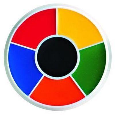 Rainbow Color Wheel Logo - Studio F X. Rainbow Color Wheel