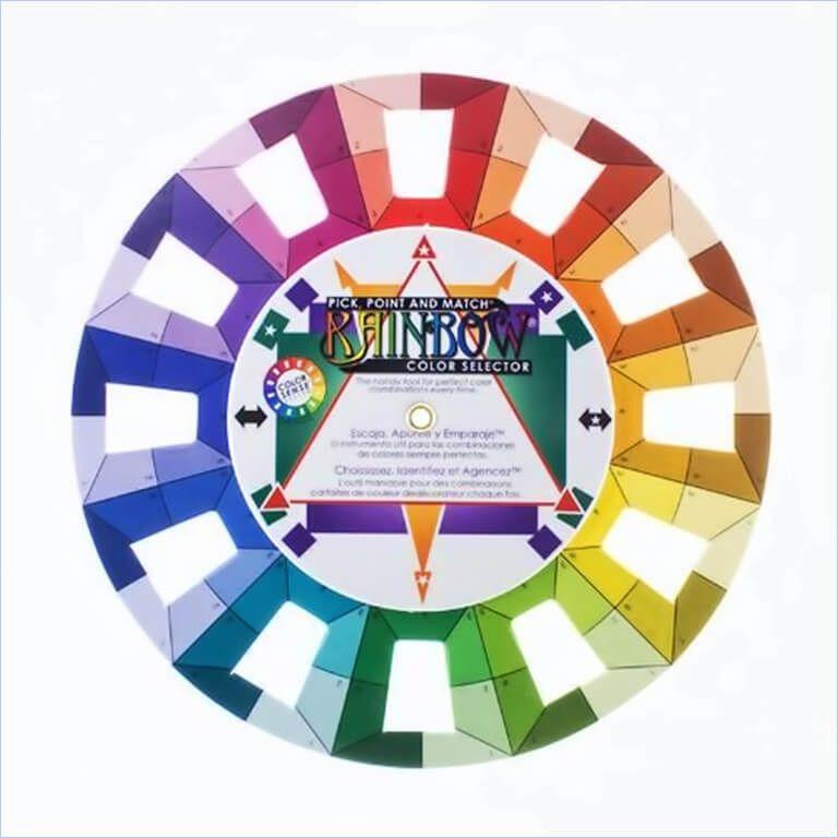 Rainbow Color Wheel Logo - Color Wheel Rainbow Selector › Quilt with Marci Baker