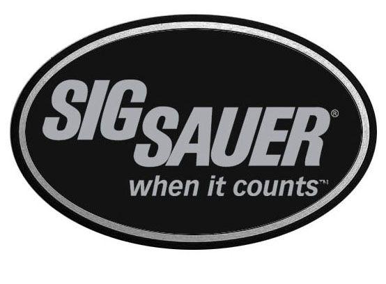 Sig Sauer Logo - SIG SAUER vinyl Sticker - Top Gun Supply