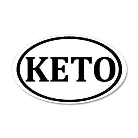 Keto Logo - KETO Logo Wall Sticker