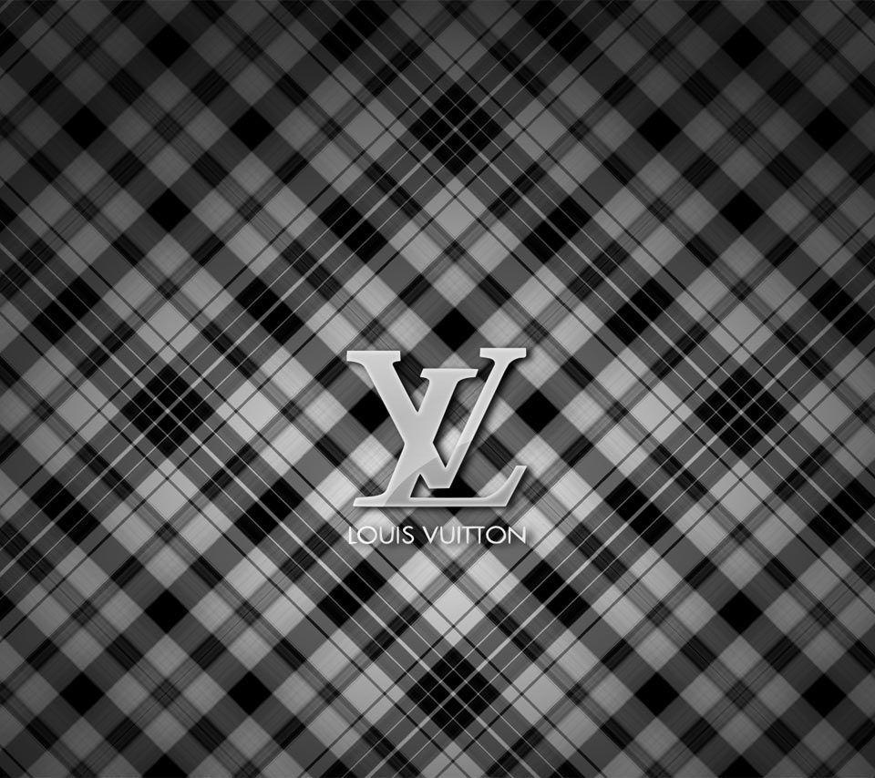 Black LV Logo - Louis Vuitton Background