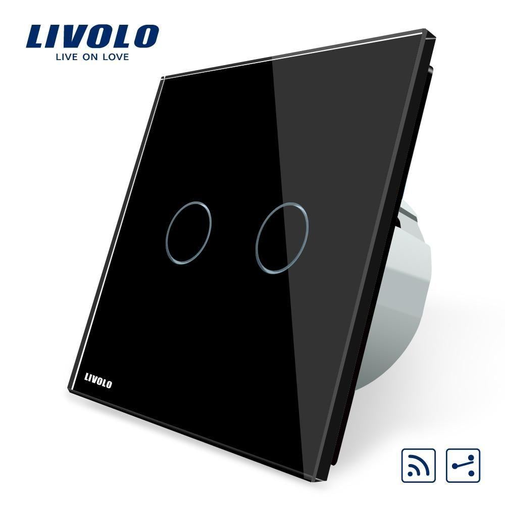 VL Gang Logo - 2018 Livolo EU Standard Remote Switch, VL C702SR 12,2 Gang 2 Way ...