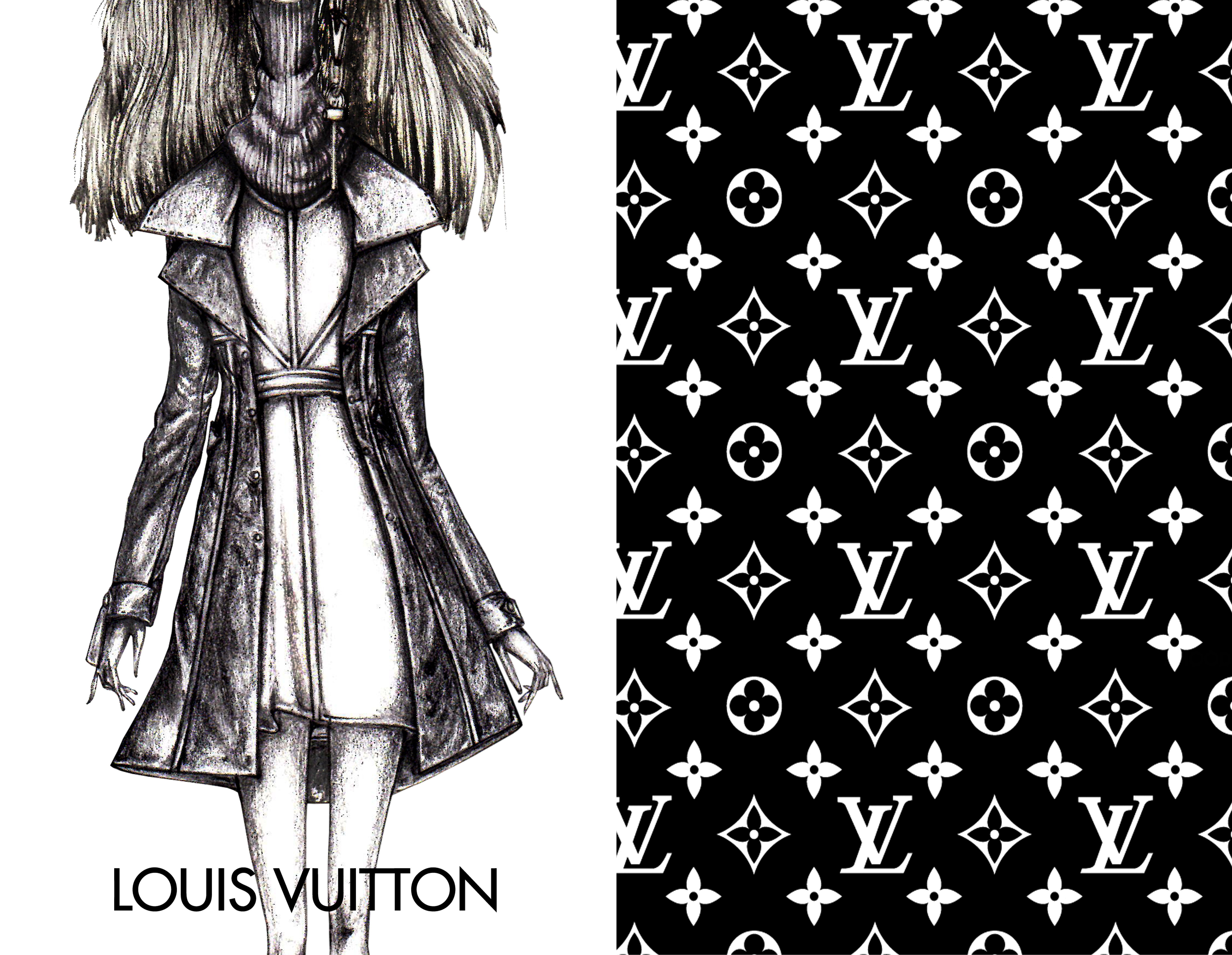 Black LV Logo - Ohh… Come Here Copy Cat – pencilgasm