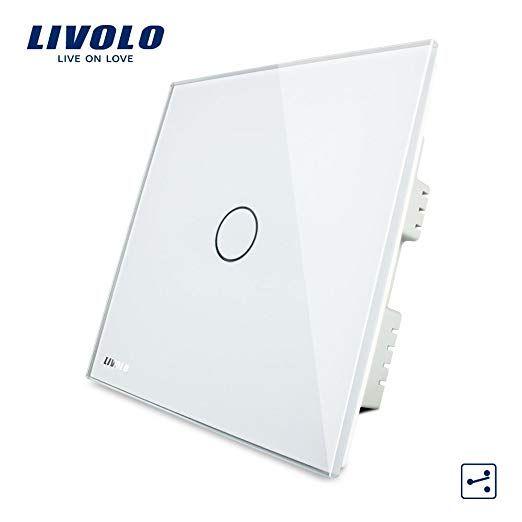 VL Gang Logo - LIVOLO Intermediate Switch Touch Light Switch White with LED ...