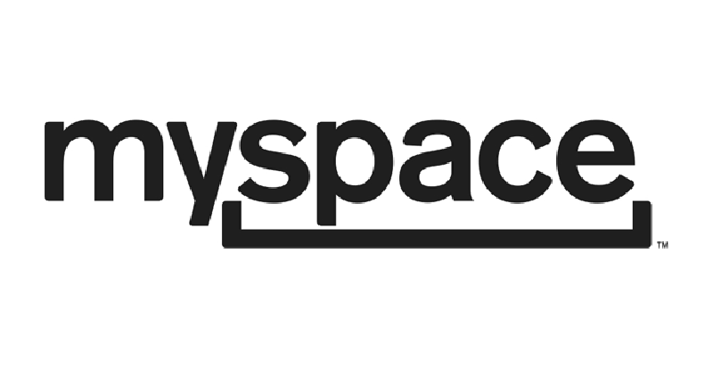 New Myspace Logo - Weekly Re-Brand #3: MySpace | Blade Brand Edge
