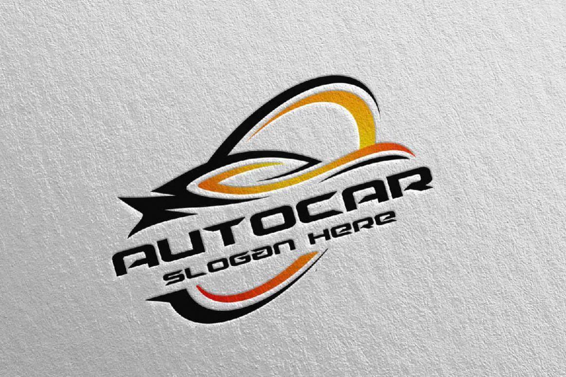 Mechanic Car Logo - Auto Car Logo for Sport Cars, Rent, wash or Mechanic 3