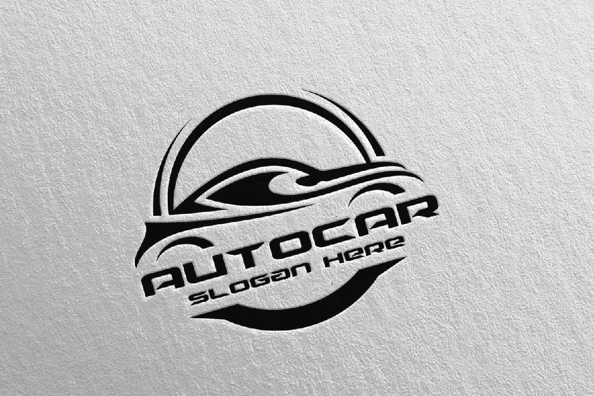 Mechanic Car Logo - Auto Car Logo for Sport Cars, Rent, wash or Mechanic 2