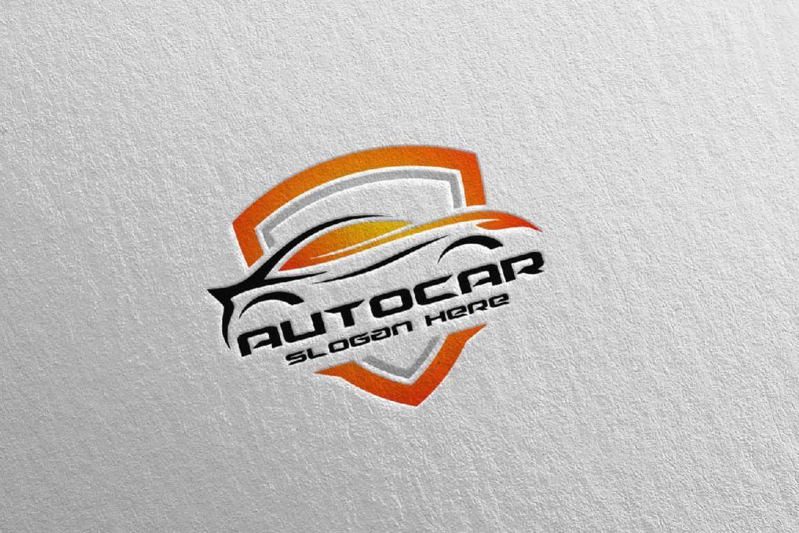 Mechanic Car Logo - Auto Car Logo for Sport Cars, Rent, wash or Mechanic