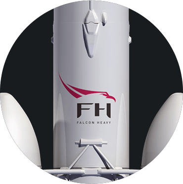 FH Falcon Heavy Logo - Falcon Heavy | SpaceX
